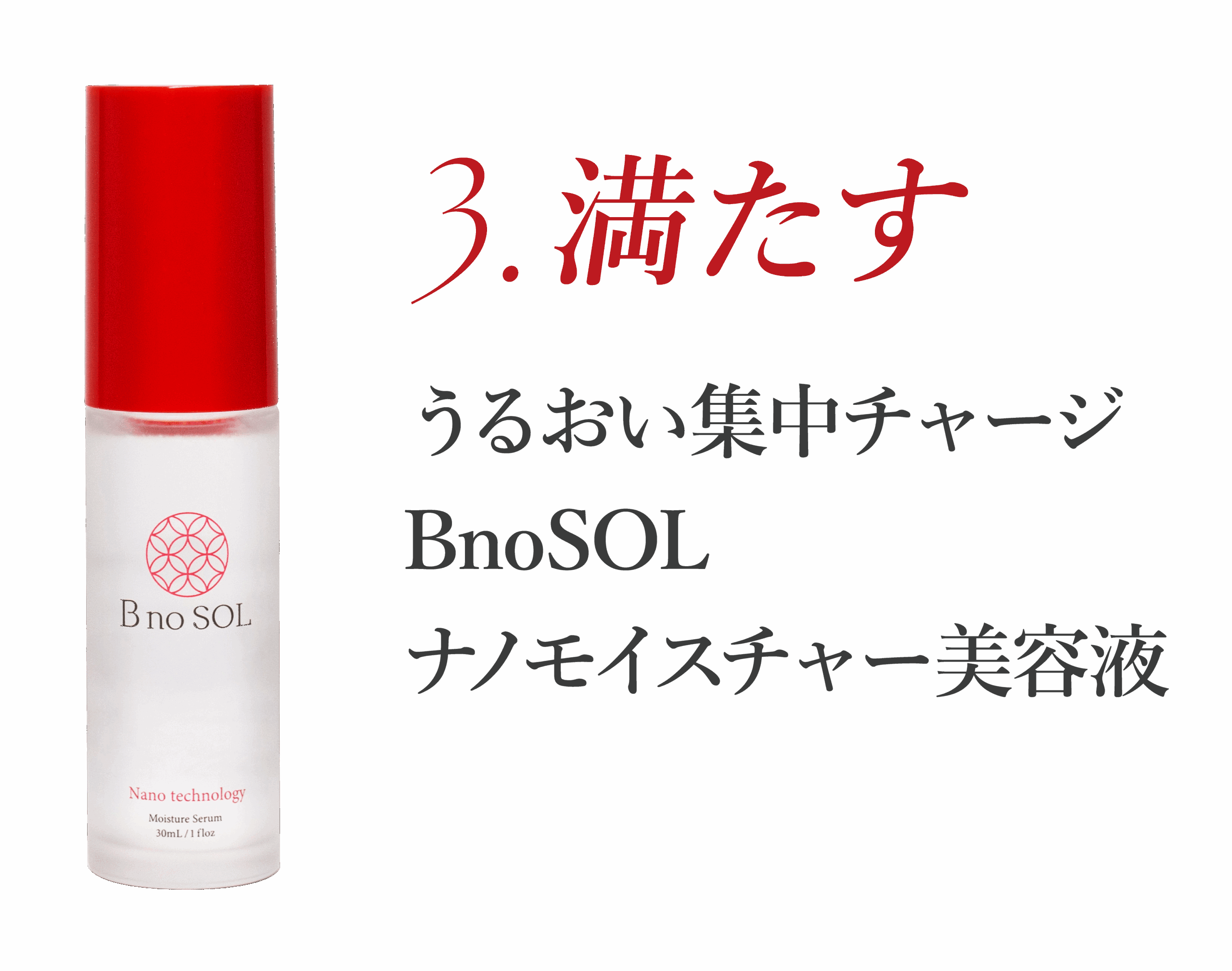 BnoSOL ナノモイスチャー美容液